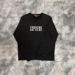 Supreme 黒 スウェット トレーナーのサムネイル