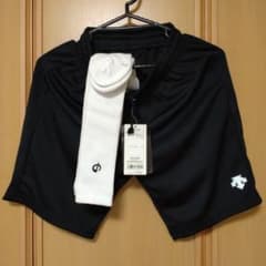 新品未使用！DESCENTE バレーボールハーフパンツ +ファイティンソックスのサムネイル