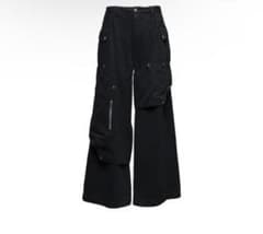 Jentlouis Layer Denim Pants Black S - メルカリ
