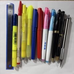 筆記具・マーカー まとめ売り 10点セットのサムネイル