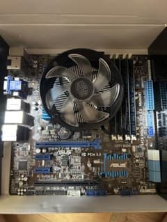 P8H77-M PRO CPU クーラー メモリ付き(4点セット) - メルカリ