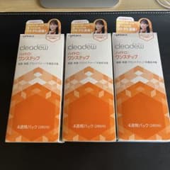cleadew ワンステップ ソフトコンタクト洗浄保存液 4週間分のサムネイル