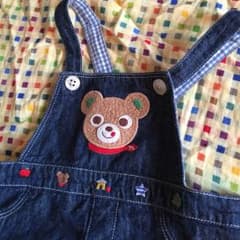 ☆売り切り11/13まで☆ミキハウスサロペット ダブルビーのサムネイル