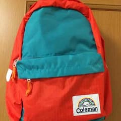 コールマン オレンジリュック 値下げ！のサムネイル