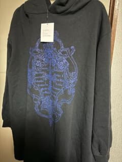 moi meme moitie モワティエ 薔薇エンブレムフーディー パーカー 