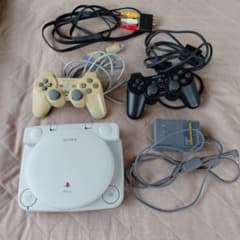 SONY PSone 본체 액정 모니터 4극 미니 플러그 케이블 세트