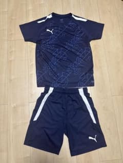 PUMA 上下セットアップ ネイビー スポーツウェア キッズ160cm - メルカリ