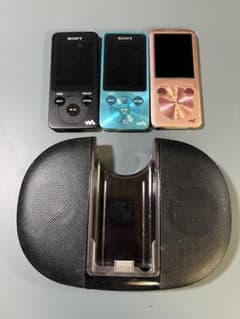 SONY Walkman (3 units) with speaker