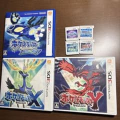 3DS ポケットモンスター サン・ムーン、X、Y、アルファサファイアのサムネイル