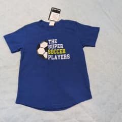 Blue Mart キッズ サッカーTシャツ ブルーのサムネイル