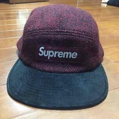 supreme × Harris Tweed camp capのサムネイル