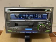 美品 カロッツェリア 2DIN CD カセットデッキ FH-P040 - メルカリ