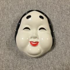 お面　おかめのサムネイル