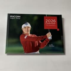 a*9様 RICOH 2026年 卓上カレンダー（壁掛可能）河本結 - メルカリ