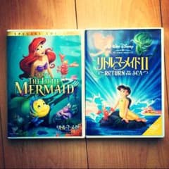 ミリー様専用♡リトルマーメイド♡DVD♡2本セットのサムネイル