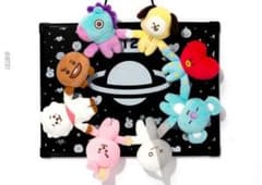 BT21(◍˙꒳˙◍) 일본 한정 파스텔 컬러 봉제인형 마그넷 KOYA