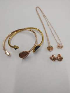 4点まとめ売り katespade ケイトスペード バングル ピアス ネックレス 