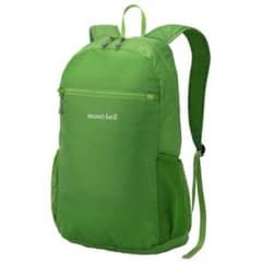 モンベル ポケッタブルリュック 緑 グリーン 20Lのサムネイル