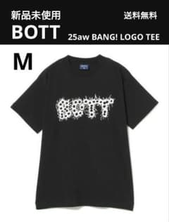 新品 BOTT 25aw BANG! LOGO TEE ロゴT ブラック 黒 M - メルカリ