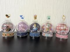 Disney Alice in Wonderlandスノードーム風フィギュア5種のサムネイル