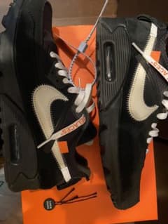 OFF-WHITE × NIKE AIR MAX 90 BLACK/CORNのサムネイル
