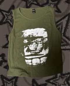 SHEIN タンクトップ カーキ   ➕ネックレスのサムネイル