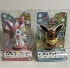 【未使用】てのひらニンフィア＆てのひらイーブイ＆てのひらフォッコ ポケモン m44852989129_1.jpg?1741239794