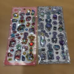 ハローキティ ぷくキラ チャームシール 2種セットのサムネイル