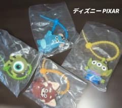 最新 めじるしチャーム キーホルダ ディズニー ピクサー マスコット 4種セット