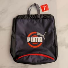 PUMA ナップザック ブラック オレンジのサムネイル