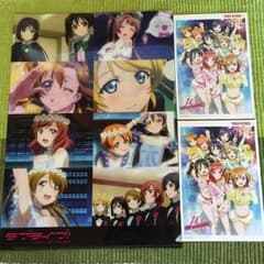 ラブライブ μ's 非売品 クリアファイル ポストカード 3点セットのサムネイル