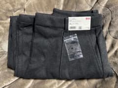未使用UNIQLO ブラッシュドジャージーワイドパンツ　XXL 68cm ２本のサムネイル