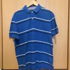TOMMY HILFIGER ポロシャツ ボーダー Lサイズのサムネイル