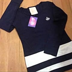 Rady♡ネイビー×ホワイト トップスのサムネイル