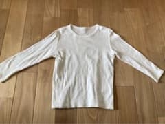 UNIQLO キッズ　白ロンT 100のサムネイル