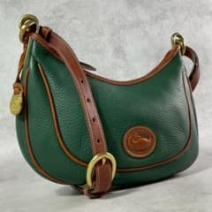 DOONEY&BOURKE ショルダーバッグ ヴィンテージ シボ革 グリーン DOONEY&BOURKE ショルダーバッグ ヴィンテージ シボ革 グリーン - メルカリ