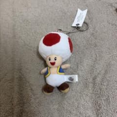 Super Nintendo World キノピオ ぬいぐるみキーホルダーのサムネイル