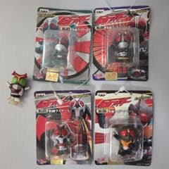バンプレスト 仮面ライダー ピッタリマスコット 5種セットのサムネイル