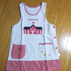 くまのがっこう♪保育士エプロンのサムネイル