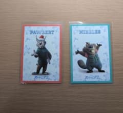 ズートピア2映画入場特典パウバート＆二ブルズのサムネイル