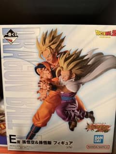 ドラゴンボール 一番くじ E賞 孫悟空＆孫悟飯 フィギュアのサムネイル