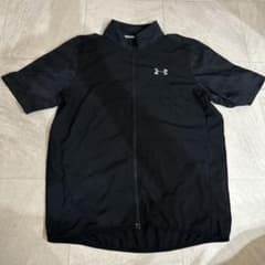 UNDER ARMOUR ゴルフジャケット 半袖 ブラック LGのサムネイル