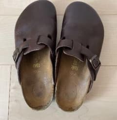 빌켄슈톡 보스턴 42 가죽 다크 브라운