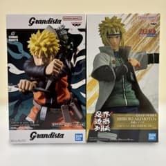 NARUTO 피규어 2체 나루토 미나토 Grandista 인계 조형 열전