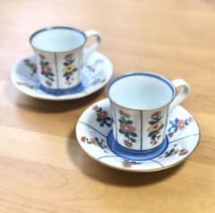 有田焼　西山　コーヒーカップ&ソーサーのサムネイル