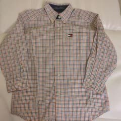 ☆TOMMY HILFIGER チェック柄 長袖シャツ 5