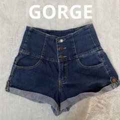 【GORGE】３つボタンハイウエストショーパンSのサムネイル