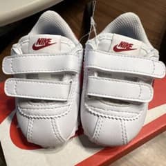 NIKE CORTEZ ベビーシューズ ホワイト レッド　9cmのサムネイル