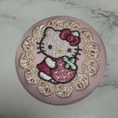 ハローキティ 刺繍缶バッジ サンリオのサムネイル