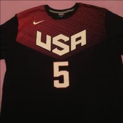 バスケットボールアメリカ代表のレプリカＴシャツ  ケビンデュラント#5のサムネイル